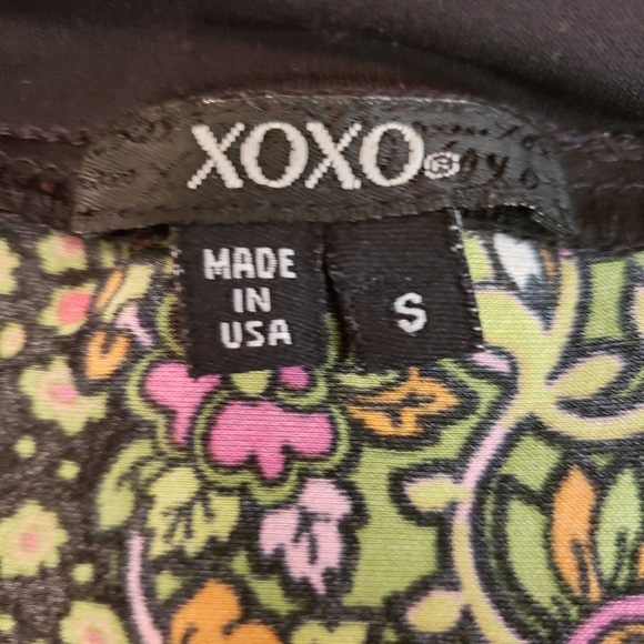 Xoxo faux wrap dress with back sash size Small - Picture 5 of 5